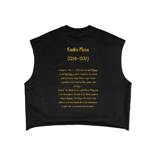 “KVNKU” HG Terry Boxy Tank Top