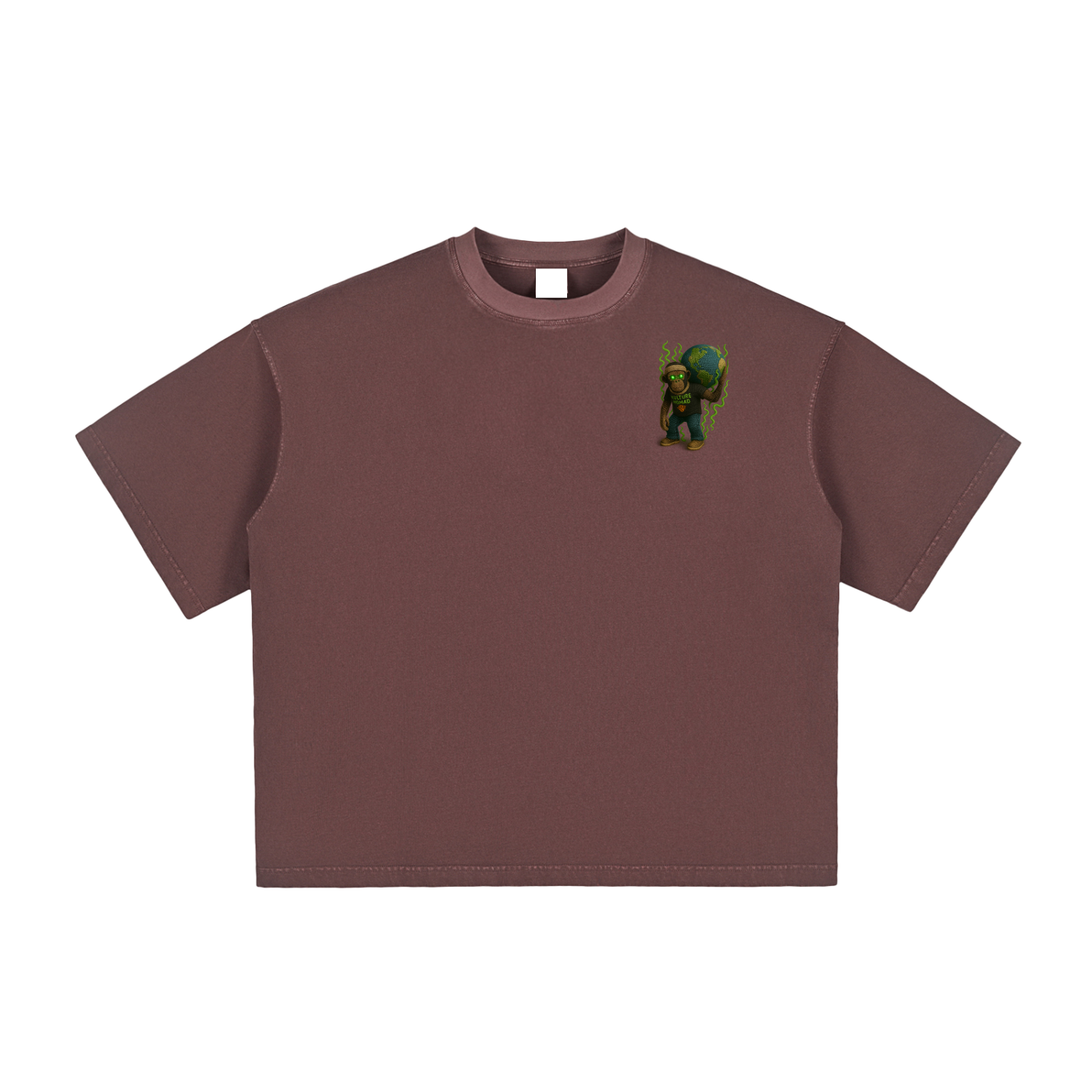 “CROCHET” Washed Boxy T-Shirt