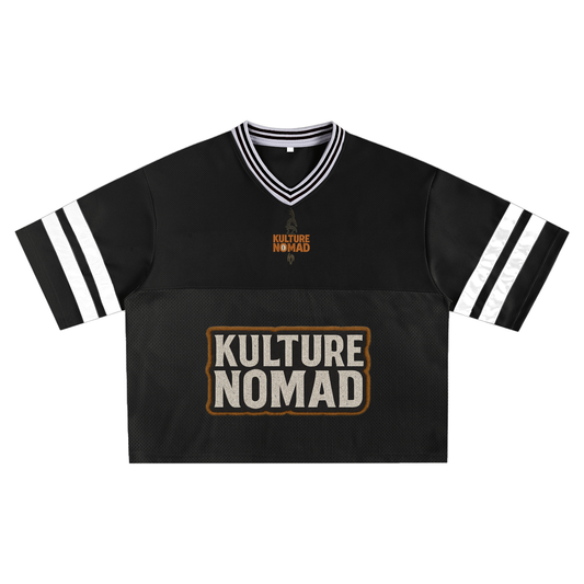 Ci-KulrieTaped Mesh Boxy T-shirt