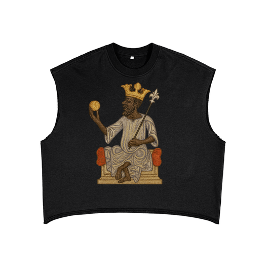 “KVNKU” HG Terry Boxy Tank Top