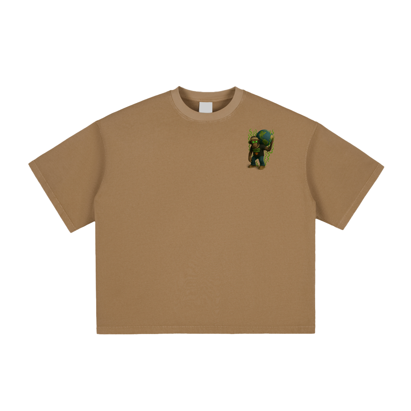 “CROCHET” Washed Boxy T-Shirt