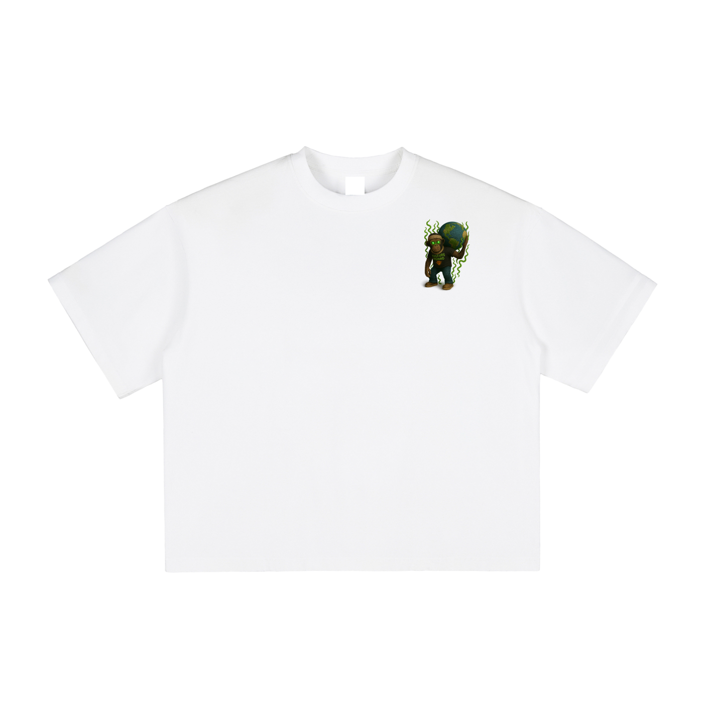 “CROCHET” Washed Boxy T-Shirt
